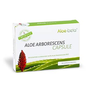 Capsule di Aloe Arborescens BIO pura al 100%